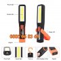 Led Работна лампа 20 см с три режима, с магнит, кука за закачане и поставка, USB зареждане, снимка 2