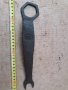масивен кован ключ от файтон, каруца, двуколка , снимка 3
