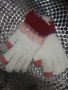 Бели ръкавици за момиче с дантелки , снимка 1