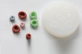 3d Мини кръгчета сърца Маршмелоу корнфлейкс зърнена закуска силиконов молд форма фондан смола декор , снимка 4