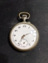 Швейцарски джобен часовник посребрени капаци - Argentan -  Цилиндър - РЯДЪК, снимка 8