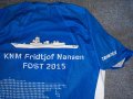 Тениска от военен кораб KNM Fridtjof Nansen. Норвегия, снимка 4
