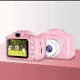 Детски цифров фотоапарат за снимки и видео с 2 инча TFT екран"РОЗОВ", снимка 2
