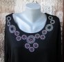 3XL/4XL Нова черна блуза  M. Collection , снимка 2