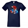 Мъжка тениска Mario Zombie VS Sonic Zombie Игра,Изненада,Подарък,Празник,Повод, снимка 13