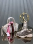Louis Vuitton Gucci Комплект Дамски Маратонки и Дамска Чанта - Различни Цветове И Модели Код SK408, снимка 2