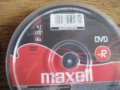 Дискове Maxell за запис DVD -R, 4.7 Gb, 120 min, 16x 