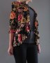 Дамско сако с флорални мотиви, снимка 1 - Сака - 43413065