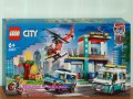 Продавам лего LEGO CITY 60371 - Централен щаб на аварийни автомобили, снимка 1 - Образователни игри - 39278663
