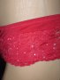 Janina S-Червени нови секси прашки от дантела и микрофибър с камъчета, снимка 6