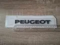 черен надпис Пежо Peugeot нов стил, снимка 2