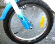 Детски велосипед 16” Reactor Foxy, стоманена рамка, контра, син/бял , снимка 6