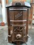 Старинна емайлирана чугунена печка в стил Ар Деко!, снимка 12