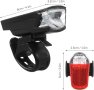 dsfen USB акумулаторни LED велосипедни светлини за нощно каране, снимка 7