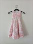 Детска лятна рокля (бяло и розово), снимка 4