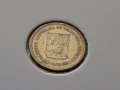 25 сентимос 1954 ВЕНЕЦУЕЛА сребърна монета ОТЛИЧНО състояние