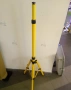 Стойка за прожектори и фенери, Тип трипод, Алуминий, Жълт, 60/160 см, снимка 2