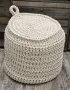 Пуф Макраме за плаж , бар , ресторант или градина, снимка 9