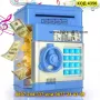 Син детски сейф с код - КОД 4356, снимка 2
