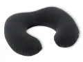 Надуваема възглавница-облегалка Intex, 36 x 30 x 10 см, PVC, черен, за пътуване, снимка 1