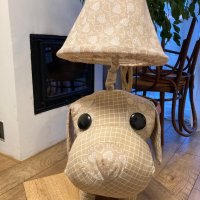 Лампа плюшена играчка - куче от Beiyuan 55см височина, снимка 7 - Друга електроника - 43674211
