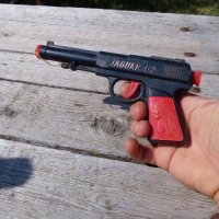 Стара играчка пистолет #9, снимка 2 - Антикварни и старинни предмети - 26742997