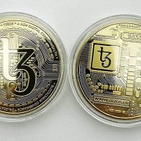 Tezos coin ( XTZ ) - Gold, снимка 4 - Нумизматика и бонистика - 38276955