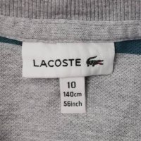 Lacoste Polo Shirt оригинална тениска ръст 128-140см памучна фланелка, снимка 3 - Детски тениски и потници - 37652484