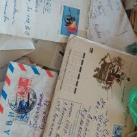 Стари писма с марки за колекционери , снимка 6 - Колекции - 36707871