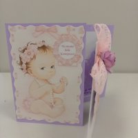 Картичка за новородено, снимка 5 - Покани - 40305458