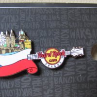 Оригинална метална значка Hard Rock Cafe Прага,чехия, снимка 6 - Други ценни предмети - 27598470