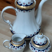 Комплект чайник с захарница и латиера на Winterling Bavaria, снимка 2 - Прибори за хранене, готвене и сервиране - 44882505