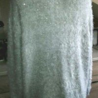 Пухкав пуловер с пайети🍀❤L,XL2XL❤🍀арт.4031, снимка 4 - Блузи с дълъг ръкав и пуловери - 35581005