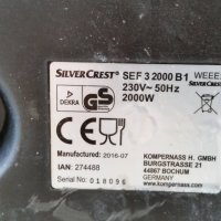 Фритюрник Silver Crest SEF 3 2000 B1, снимка 3 - Фритюрници - 38228974