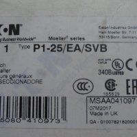 Пакетен електрически прекъсвач P1-25/EA/SVB от EATON, снимка 4 - Друга електроника - 43140576