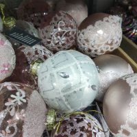 Стъклени коледни топки Christmas , снимка 5 - Декорация за дома - 42992277