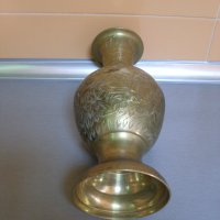 Бронзова ваза "Индия"., снимка 3 - Други ценни предмети - 26628761