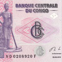 ❤️ ⭐ Конго ДР 2013 200 франка UNC нова ⭐ ❤️, снимка 2 - Нумизматика и бонистика - 43226498