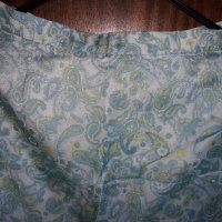 Дамска лятна къса пола с подплата синьозелена, снимка 2 - Поли - 29020890