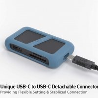uNI USB-C 6-в-1 хъб  4K HDMI,2xUSB 3.0, SD/TF четец на карти, PD 100 W, снимка 4 - Други - 35339498