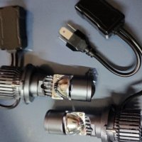 LED крушки H4, 100W, супер силни, снимка 5 - Аксесоари и консумативи - 40629737