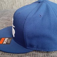 НОВО nike air snap back blue nike true шапка с права твърда козирка, снимка 3 - Шапки - 36630638