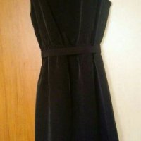 Черна къса рокля, с коланче🍀👗XS р-р🍀👗 арт.318, снимка 9 - Рокли - 27744504