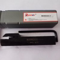 Комплект стругарски нож за рязане MGEHR 2020-4 с 10 пластини MGMN400 и ключ, снимка 3 - Други инструменти - 39341403