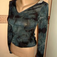 London, Нова и Уникална Блуза, Размер S/M. Код 797, снимка 8 - Блузи с дълъг ръкав и пуловери - 26878503