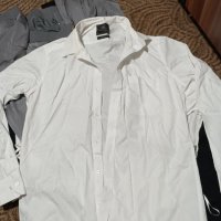 Бяла риза, размер Л, снимка 1 - Ризи - 38083418