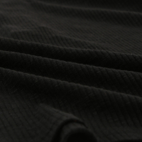 Дамска черна блуза рипс с къс ръкав, деколте с копчета и детайли с бродерия, снимка 10 - Други - 44893289