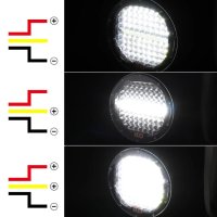 2 БРОЯ 9" Мощни 384W LED Халогени ФАРОВЕ за джипове камиони 9-30V , снимка 5 - Аксесоари и консумативи - 43009412