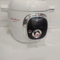 Интелигентен мултикукър Moulinex CE704110  (800 вата, френска версия) бял/хром , снимка 1 - Мултикукъри - 39668813