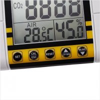 Стенен монитор за измерване качеството на въздуха на закрито CO2, снимка 8 - Други инструменти - 21708855